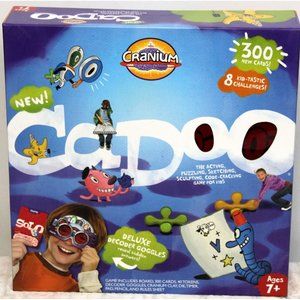 Cranium Cadoo Board Game Cards Goggles Clay Puzzles Acting Code Cracking Kids